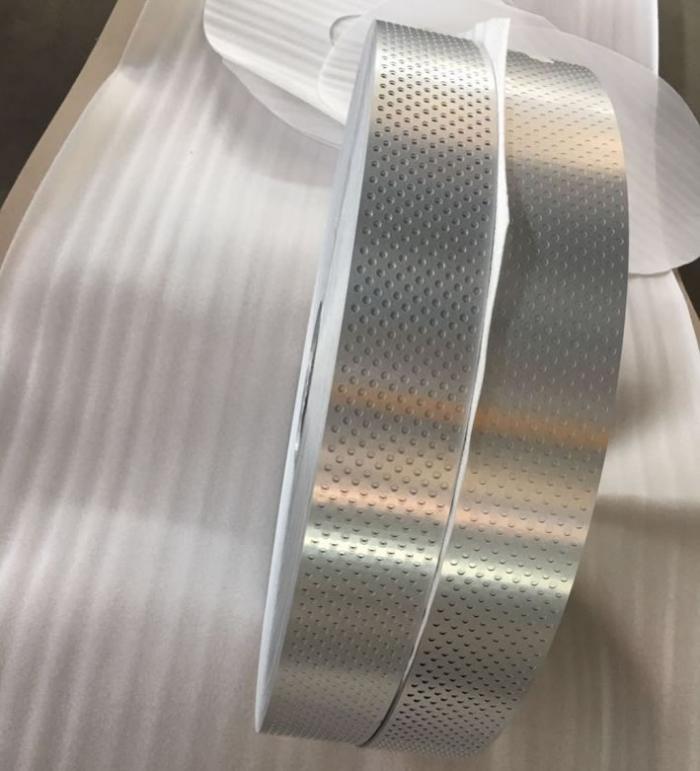 覆膜打孔铝带生产线